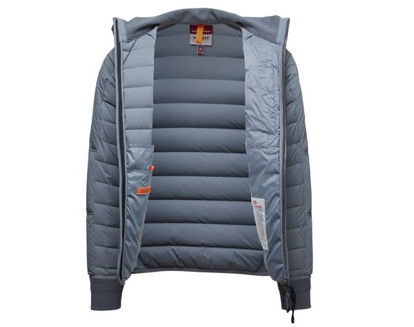 Men Downs Jackets Hooded Puffer Eiderdown cheio de pato branco para baixo