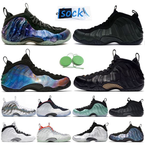 Penny Hardaway One Men Scarpe da basket Antracite Abalone All Star Pure Platinum ParaNorman Island Shattered Backboard Scarpe da ginnastica da uomo Sneakers sportive Taglia 7-13