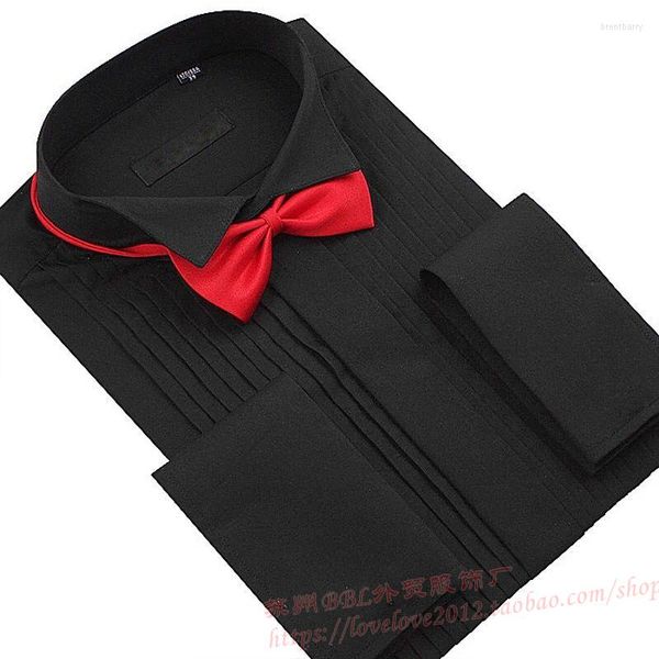 Camisas casuais masculinas de algodão preto branco masculino com lazer de camisas finas de camisa de camisa de camisa de beleza de traje de fase de vestido de vestido de casamento