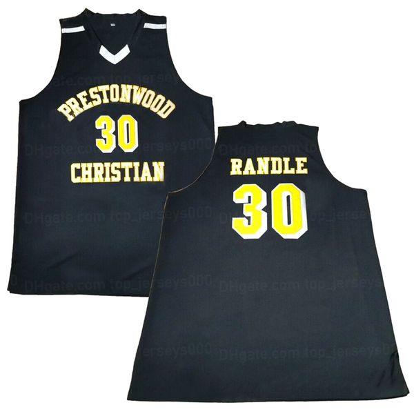 Maglia da basket personalizzata Julius Randle Prestonwood High School cucita con qualsiasi nome taglia S-4XL 5XL 6XL