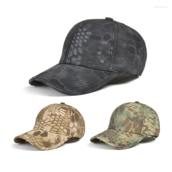 Berretti Outdoor Camouflage Bone Hat Men Camo Gorras Military Baseball Trucker Tactical Men's Corps Caps Combat Snapback Hats