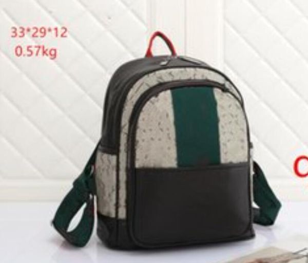 Fashion Leather Mini size School Bags Zaino per donna e bambino Lady Travel Outdoor Bag Designer schiacciate