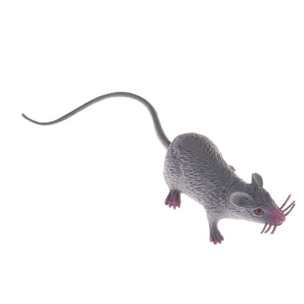 22 cm Kleine Ratte Gefälschte Lebensechte Maus Modell Neuheit Spiele Lustige Spielzeug Prop Halloween Geschenk Spielzeug Party Decor Praktische Witze für Kinder Geschenk 1204