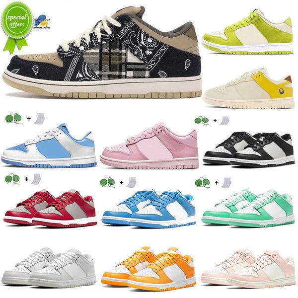 OG Retroes Designer Y Low SB Running Shoes Mens Mulheres Zapatos Chvnky UNC Digital Páscoa Preto Branco Panda Urso Bom Homem Esportes Treinadores