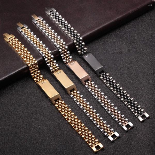Link Armbänder Marke Crown Charme Für Männer Frauen Edelstahl Schmuck Luxus Weiche Hochzeit Armband Armreifen Geschenk