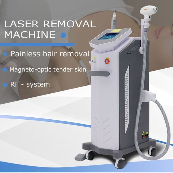 M￡quina de remo￧￣o de cabelo Picosegund Tech Tech Pico a laser Removedor de tatuagem Sal￣o de beleza Uso de equipamento de refrigera￧￣o da cabe￧a do laser e corpo Remova os cabelos