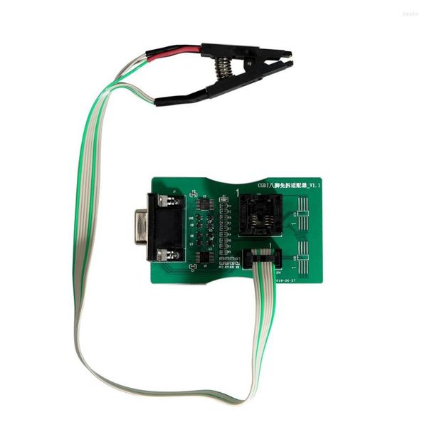 Lettura dell'adattatore per clip senza chip da 8 piedi con programmatore ECU USB CGDI Prog e XPROG 5.60/5.74/5.84 UPA