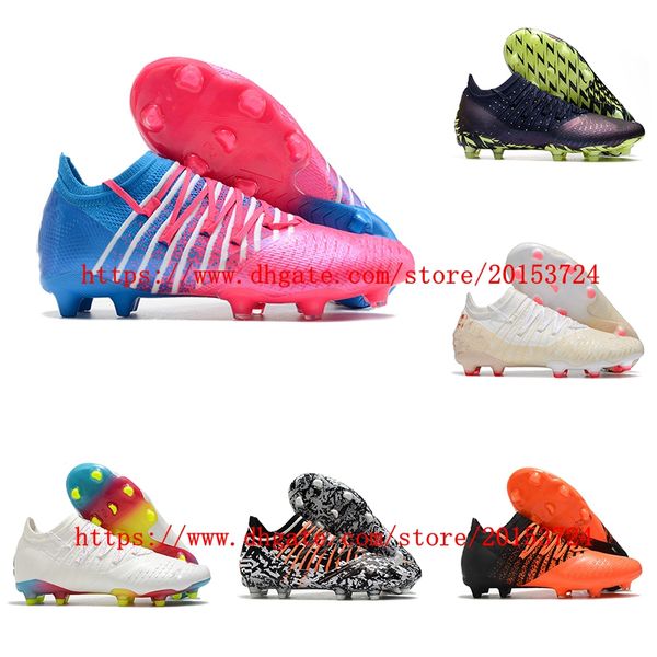 Mens Boyes Soccer Shoes Future Z 1.3 FG Cleats Football Boots Классическая фирма на открытом воздухе.