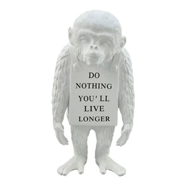 Новое место простое тренд Бэнкси Бэнкси совместно названная кукла Горилла скульптура обезьяна
