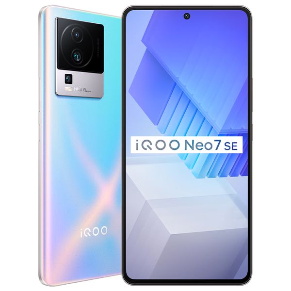 Original Vivo IQOO Neo 7 Neo7 SE 5G Mobiltelefon Smart 12 GB RAM 512 GB ROM Abmessung 8200 64 MP AF NFC 5000 mAh Android 6,78 Zoll 120 Hz Display Fingerabdruck-ID Face Wake Mobiltelefon