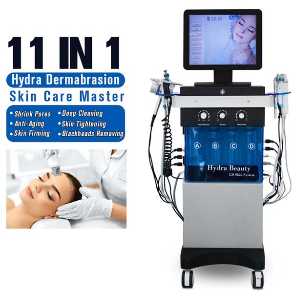 Hydro facial Hydro Microdermabrasion Skin Vacuum Device Ultrasound Diamond Peeling Treatment BIO-Lifting Hydra Care Equipment