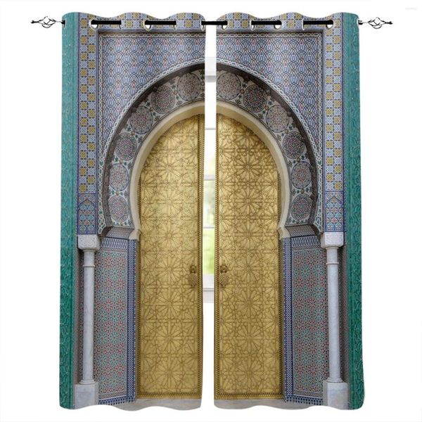 Занавес марокканская дверь детские шторы для девочек спальня гостиная кухня