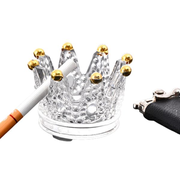 En son Cam Ashtray Crown Crystal Destek Özel Logosu Arasından Seçim Yapabileceğiniz Birçok Stil