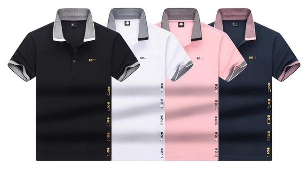 Италия Дизайнерские рубашки Polo Men Luxury Polo Casual Trub