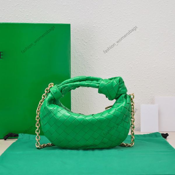 7a Borsa di qualità personalizzata di fascia alta Borsa a tracolla con catena di design Borsa di lusso da donna Borsa in vera pelle verde Borsa con cerniera Borsa in pelle di agnello Hobo