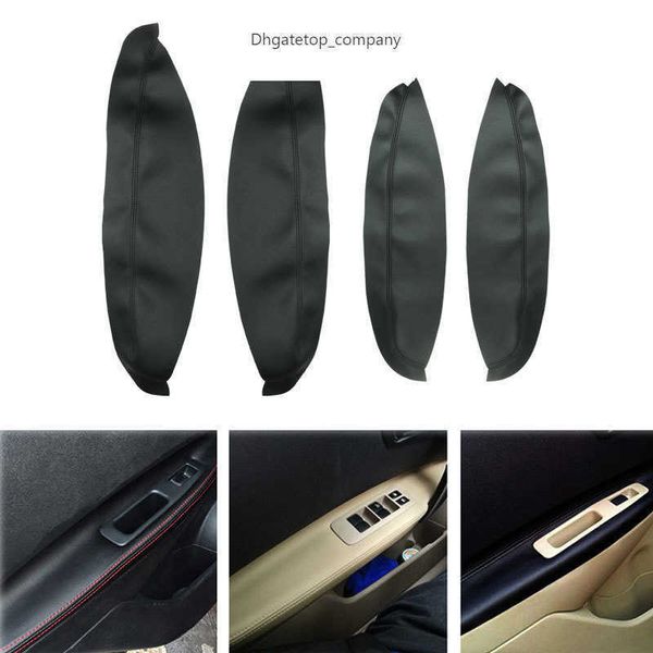 4pcs Araba Styling Microfiber Deri Kapı Koruma Koruma Kapak Nissan Qashqai J10 2007-2015