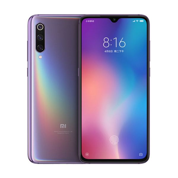 Оригинальный Xiaomi Mi 9 Mi9 4g Сотовый телефон Smart 8 ГБ ОЗУ 128 ГБ 256 ГБ ROM SNAPDRAGON 855 Octa Core 48.0MP AI NFC Android 6,39 дюйма с полным идентификатором отпечатков пальцев Face Ficefint Mobile Phone