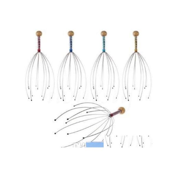 Outra ferramenta de relaxamento profunda do Home Garden Home Garden Head Scratcher Hand Scalp Release Masr Drop Otaw Otaaw