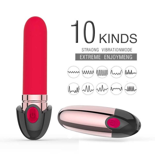 Sexspielzeug-Massagegerät Concealed Bullet Lipstick Jumping Egg Shaker