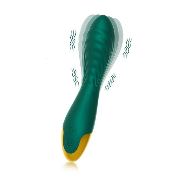 секс-игрушка-массажер для взрослых, 10-частотный сильный шок, массажный вибратор второго прилива, женская точка G