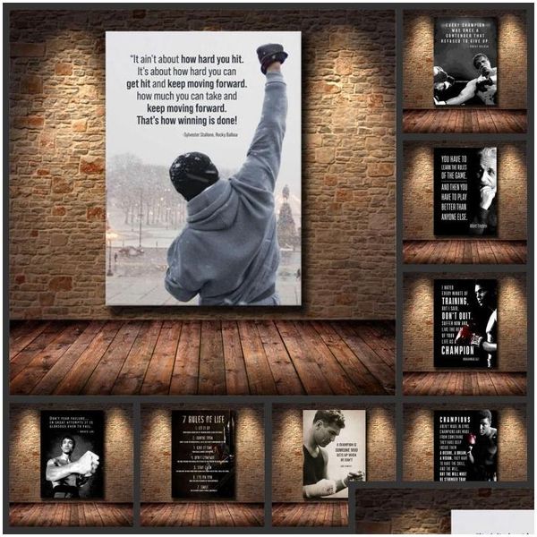 Schilderijen Motiverende Canvas Schilderij Inspirerend Succes Citaat Posters Prints Wall Art Pictures Voor Woonkamer Cuadros Unframed Dhtpm