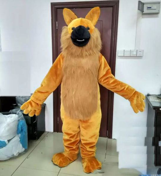 2022 nuovi Factory Outlet nuovissimo costume da mascotte lupo adulto