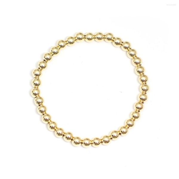 Charm-Armbänder Beadsnice Perlenarmband Roségold gefülltes Gold Damenschmuck Metall