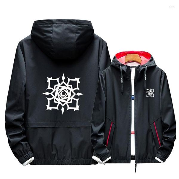 Herren Hoodies Mädchen Anime Vampire Knight Cosplay Rolle Kiryu Zero Hoodie Noctilucent Print Reißverschluss Mode Sommer Sonnencreme Sport Freizeitjacke