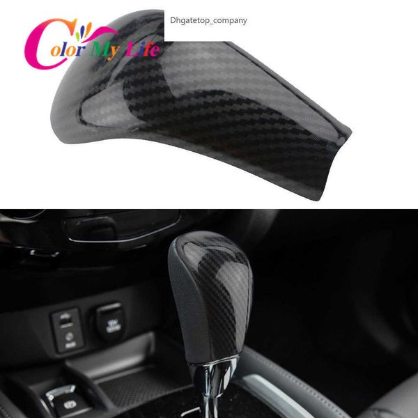 Auto Testa Ingranaggi Pomello Del Cambio Copertura Pallamano Trim Adesivo per Nissan X-trail T32 Rogue Qashqai J11 Murano AT 2014 - 2018 Accessori