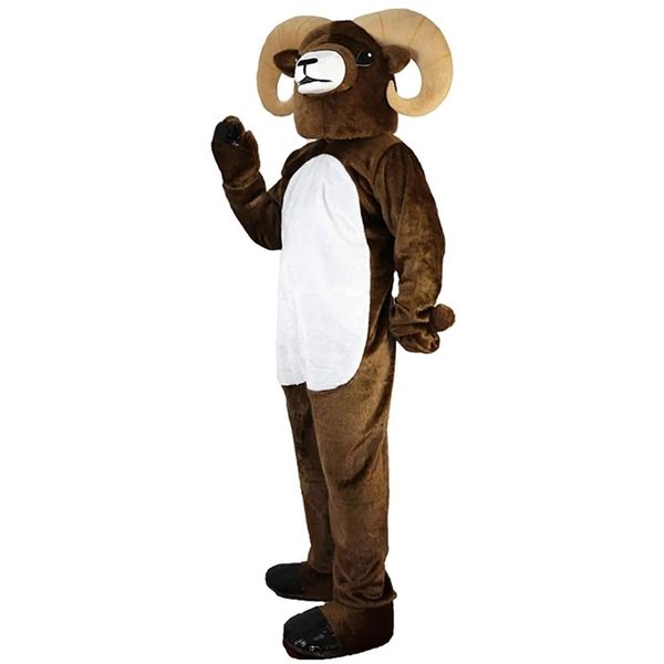 Halloween Ostern Antilope Ram Cartoon Maskottchen Kostüm Erwachsene Party Event Performance Dress Up