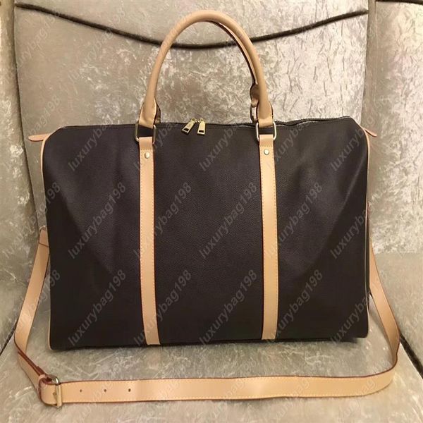 borsoni da viaggio di alta qualità borse da viaggio firmate di marca con serratura borsa sportiva di grande capacità 55 cm cintura antipolvere luxurybag116308a