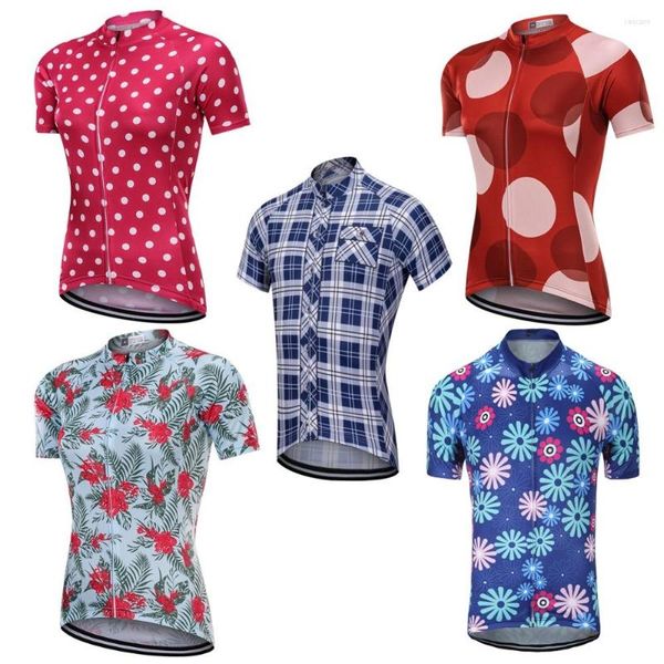 Jackets de corrida sedrick feminino Ciclismo Jersey Pro Ladies camisa de bicicleta camisetas esportivas colegas de bicicleta MTB MUJER MAILLOT ROPA CICLISMO