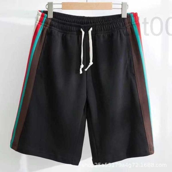 Designer de shorts masculino G Spring and Summer New Red Green Ribbon Star Casual Star Nnuq