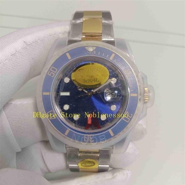 2 Style V12 N Factory Watch Acciaio 904L Eta 2836 Orologio da uomo 40 mm Ceramica 116613LB Oro giallo 18 carati bicolore 116613LN Bl258G