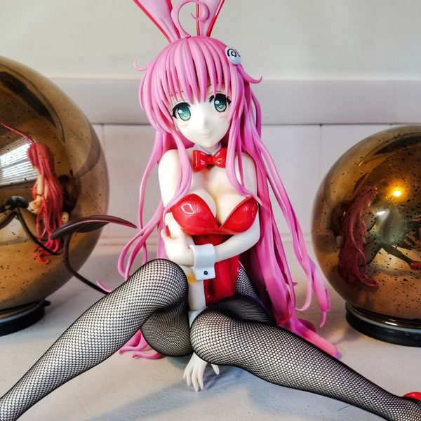 Giochi di film 1/4 FREEing B-STYLE To Love-Ru Lala Satalin Deviluke Anime Bunny Girl PVC Action Figure Toy Collezione per adulti Modello Doll