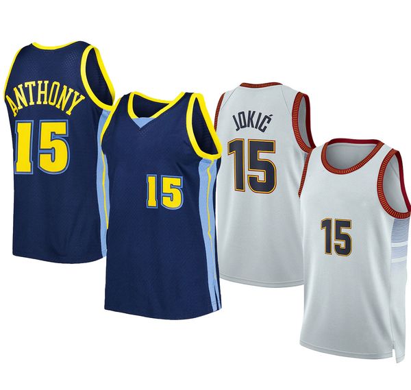 3 IVERSON 15 JOKIC 2022 Basketball-Trikots Yakuda Store Online-Großhandel College Wears bequeme Sportbekleidung Sportgroßhandel beliebt