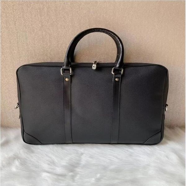 Mens mulheres bolsas de laptop bolsas de negócios designer de malha de malha de malha de couro