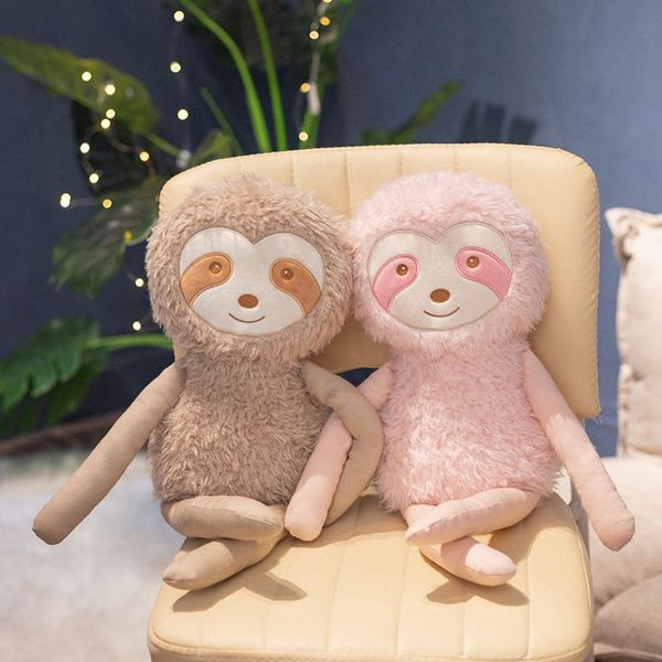 48 centimetri/60 centimetri Carino Giocattoli di Peluche Morbido Animale Farcito Peluche Sloth Bambole Orso Giocattolo Per I Bambini Del Bambino di Compleanno Regalo di natale Folivora Giocattolo