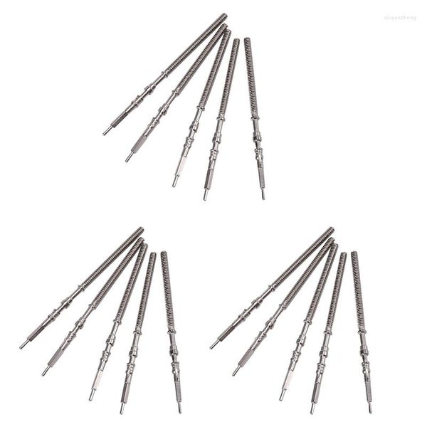 Комплекты для ремонта часов 15pcs Движение Steel Stem Crown Комплект деталей NH35 NH36 NH38 NH39 запасной