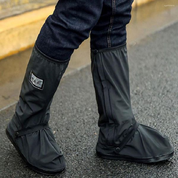 Fingerlose Handschuhe 2022 Herren regnerische Tagesschuhe Abdeckung Regenstiefel im Freien Reflektierende Arbeit wasserdicht verhindern rutschig Wasser