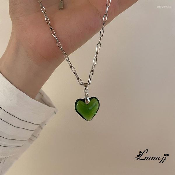 Zebra Heart silver heart pendant necklace - High-End Fashion Clavicle Chain for Women - INS Accessories Y2K - Perfect Christmas Gift