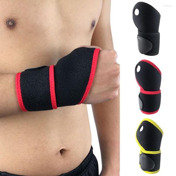 Guanti senza dita Supporto sportivo Sollevamento pesi Fitness Protezione per polso regolabile SPSLF0079