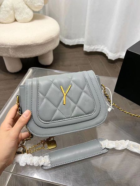 Designer-Taschen Umhängetasche Handtasche CrossBody Damen Klassische Kaviar-Rindsleder-Kettentasche mit Originalverpackung