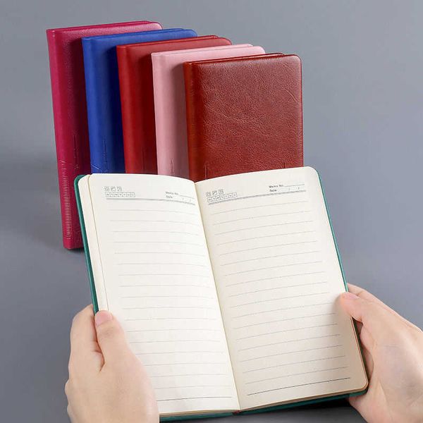 Neue Ankunft A6 Linie Weiche PU Tasche Tagebuch Journal Notebook Planer Agenda Notizen Buch Geschenk Schule Schreibwaren Büro Zubehör