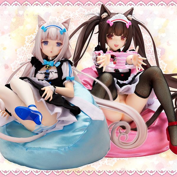 Brinquedos de dedo chocolate baunilha 1/4 escala figuras de ação pvc anime figura modelo brinquedos coleção boneca presente