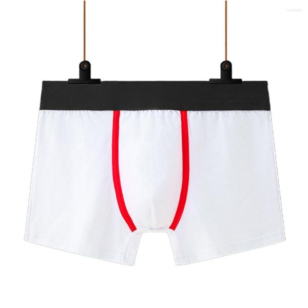 MUITO PANTS adolescente adolescente respirável jovem meninos de roupas sexy shorts u convex boxers boxers pênis lingerie masculina lingerie masculina