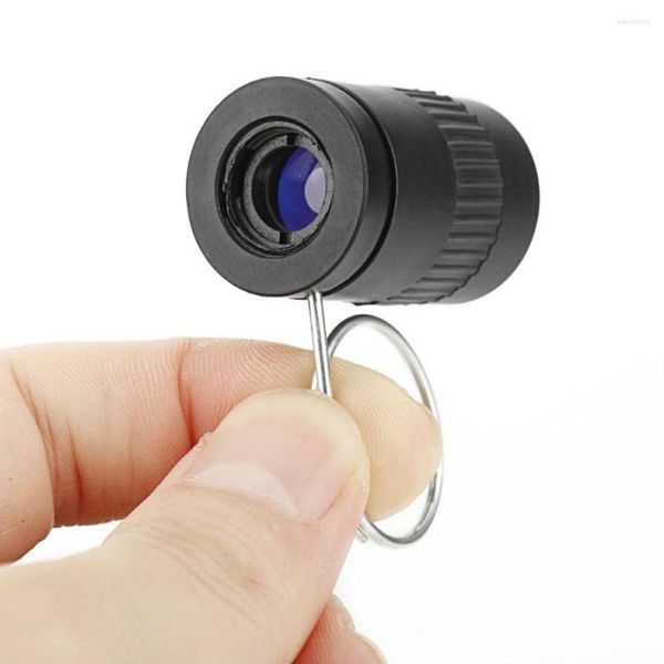 Telescópio 2022 Mini Subminiatura Monocular 2.5x17.5 HD Chaveiro de bolso de alta potência para camping de caminhada ao ar livre