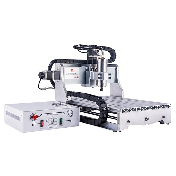 Máquina de gravura CNC 6040 Máquina de moagem de pCB de parafuso de bola de madeira para trabalhos de madeira para publicidade Diy Jade Metal Stone