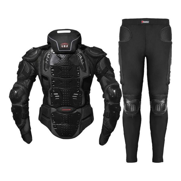 Мотоциклетная одежда Juperelddd Black Moto Motocross Racing Body Body Arpective Gear Guar