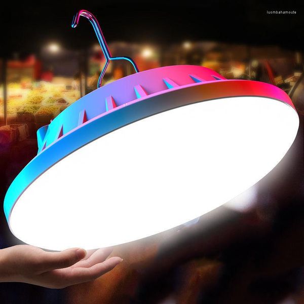 Pocketman Şarj Edilebilir LED LED LAMP Uzaktan Kumanda Güneş Şarjı Taşınabilir Acil Durum Pazarı Işık Açık Kamp